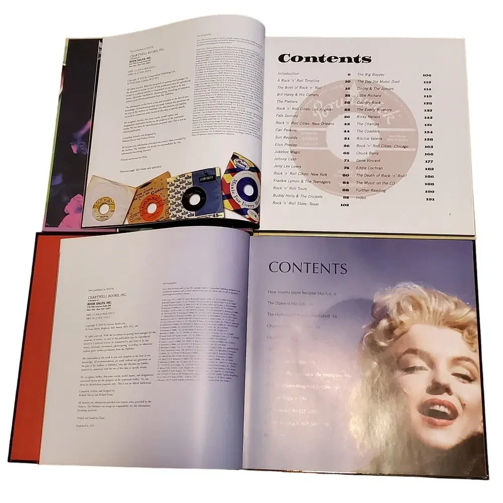 Marilyn In Words Pictures & Music 2011 & The Golden Age of Rock n Roll 2010 CD